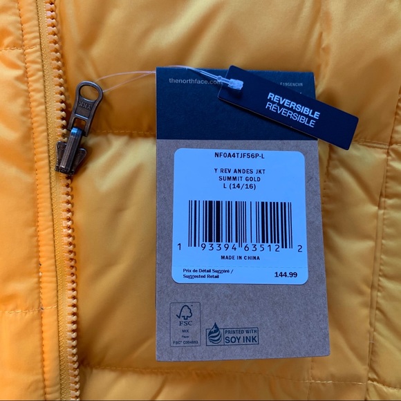 BRAND NEW❗️The North Face Andes Down Jacket - Picture 3 of 8